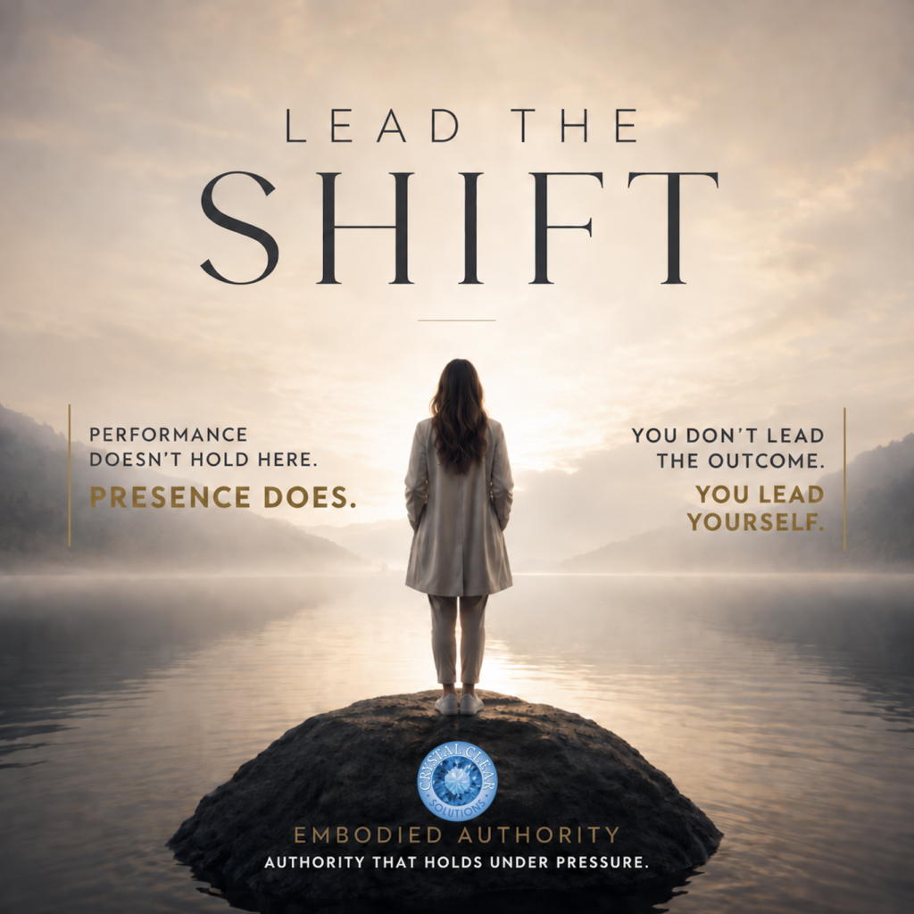 Lead the Shift from performance to presence and embodied authority